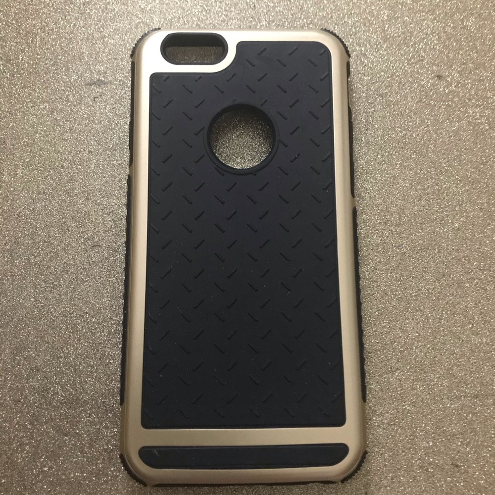 Black & Gold Durable iPhone 7 Phone Case 🖤💛